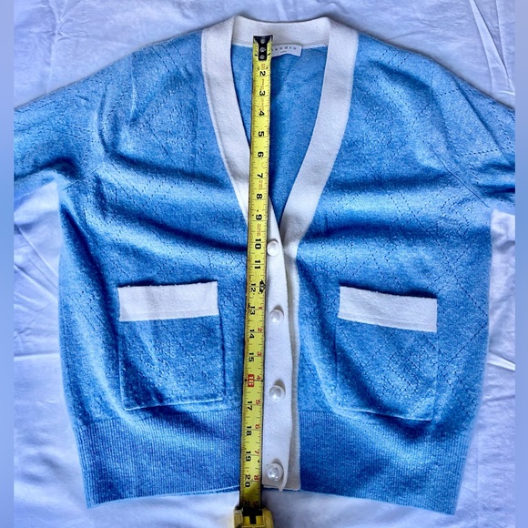 Sandro Lucas Wool/Cashmere Cardigan Sz S/M - Picture 12 of 13